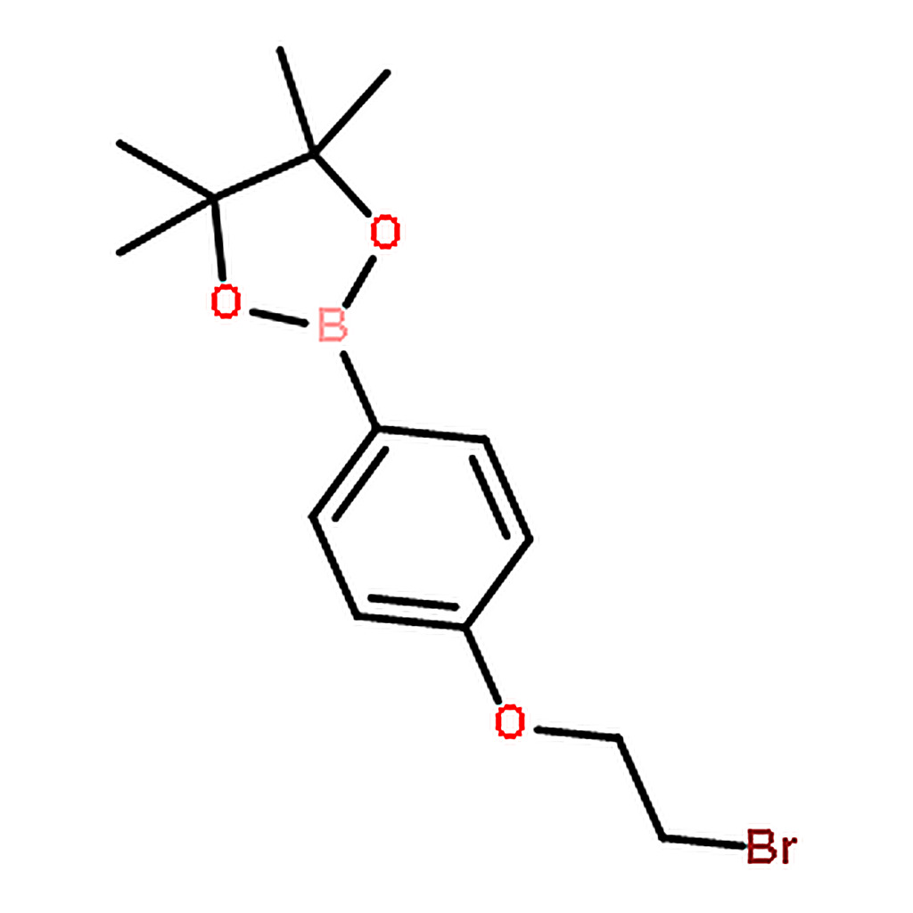 RHAWN 2-(4-(2-Bromoethoxy)phenyl)-4,4,5,5-tetramethyl-1,3,2-dioxaborolane