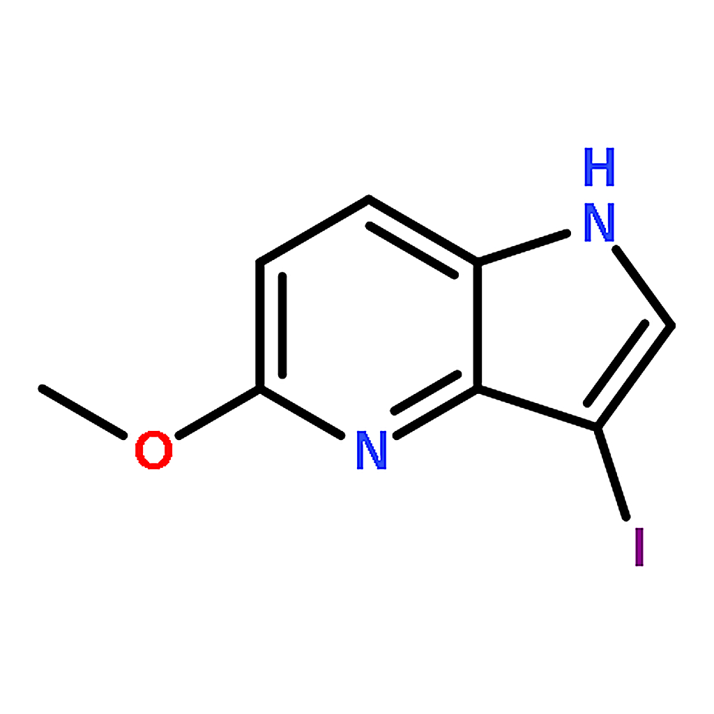 RHAWN 3-Iodo-5-Methoxy-1H-Pyrrolo[3，2-B]Pyridine
