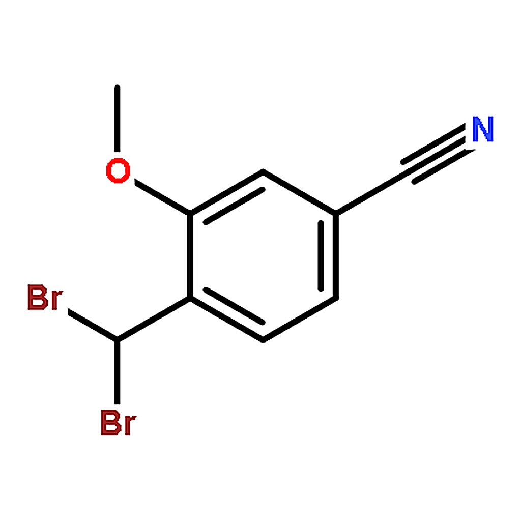 RHAWN 4-(Dibromomethyl)-3-methoxybenzonitrile