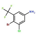 RHAWN 4-Bromo-3-chloro-5-(trifluoromethyl)aniline