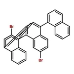RHAWN 2,6-Dibromo-9,10-di(naphthalen-1-yl)anthracene