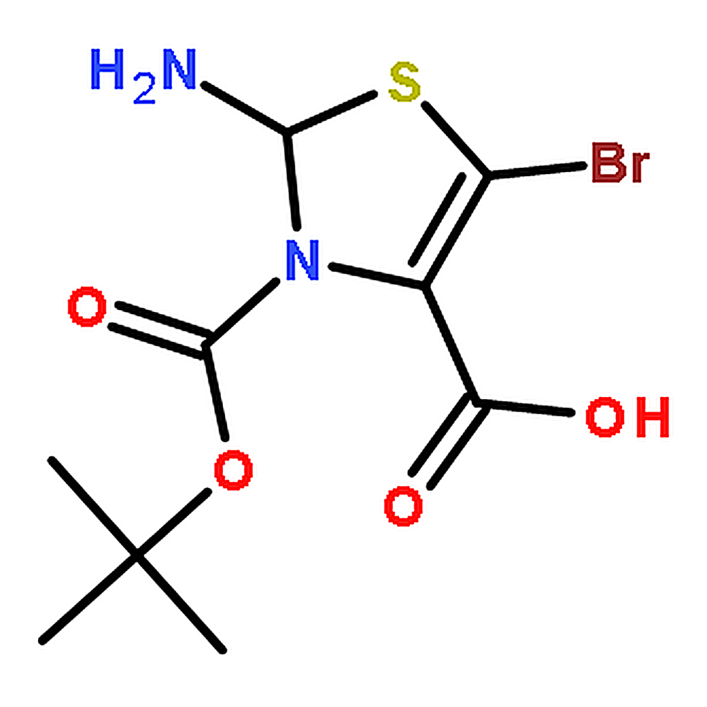 RHAWN 5-Bromo-2-((tert-butoxycarbonyl)amino)thiazole-4-carboxylic acid