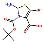 RHAWN 5-Bromo-2-((tert-butoxycarbonyl)amino)thiazole-4-carboxylic acid