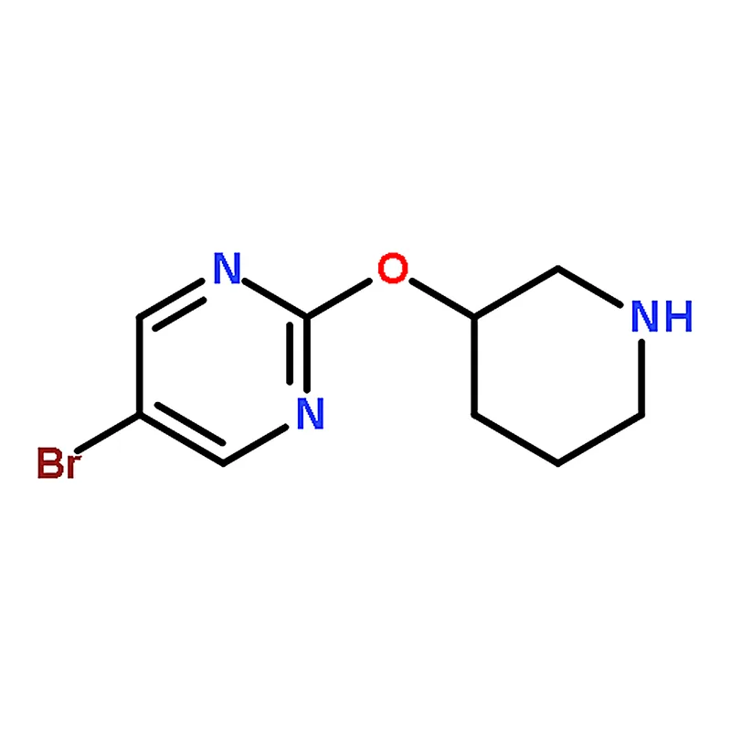 RHAWN 5-Bromo-2-(piperidin-3-yloxy)pyrimidine