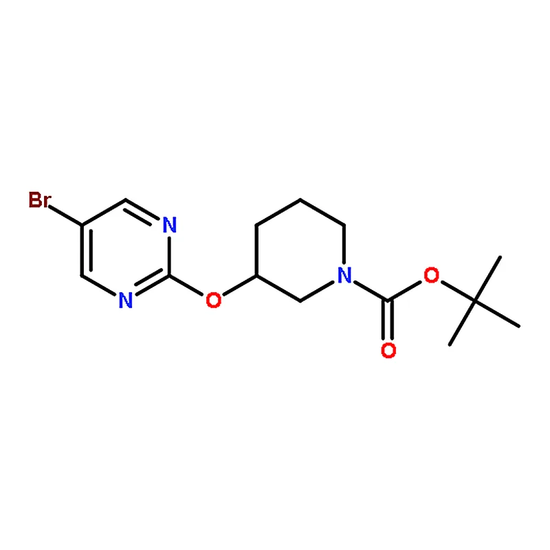 RHAWN 1-BOC-3-(5-BROMOPYRIMIDIN-2-YLOXY)PIPERIDINE
