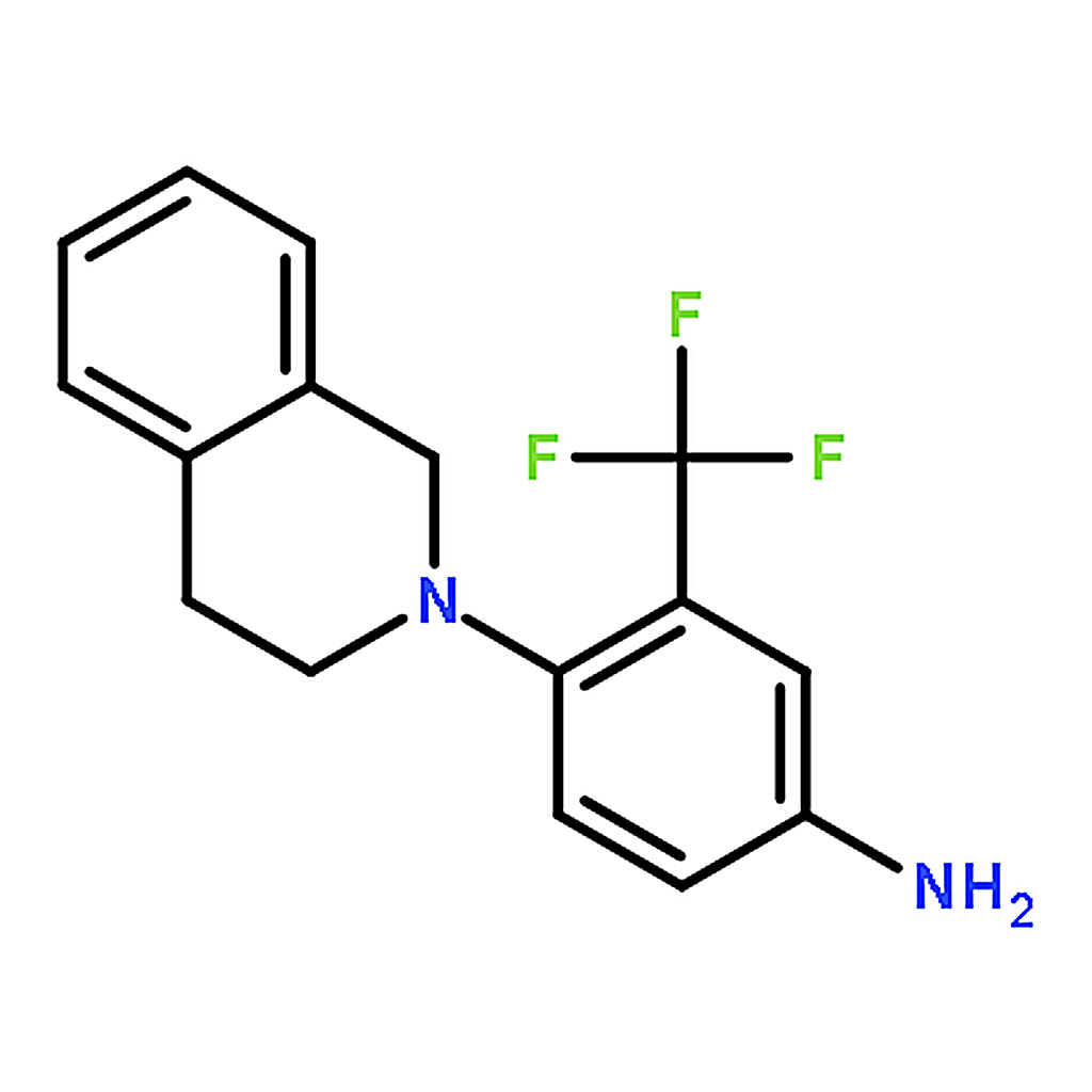 RHAWN 4-(3，4-Dihydroisoquinolin-2(1H)-yl)-3-(trifluoromethyl)aniline