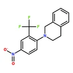 RHAWN 2-(4-Nitro-2-(trifluoromethyl)phenyl)-1,2,3,4-tetrahydroisoquinoline