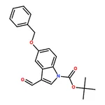 RHAWN tert-Butyl 5-(benzyloxy)-3-formyl-1H-indole-1-carboxylate