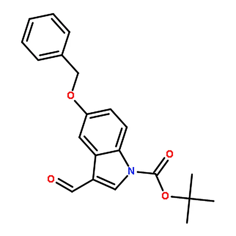 RHAWN tert-Butyl 5-(benzyloxy)-3-formyl-1H-indole-1-carboxylate