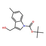 RHAWN tert-Butyl 3-(hydroxymethyl)-5-methyl-1H-indole-1-carboxylate