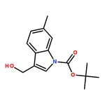 RHAWN tert-Butyl 3-(hydroxymethyl)-6-methyl-1H-indole-1-carboxylate