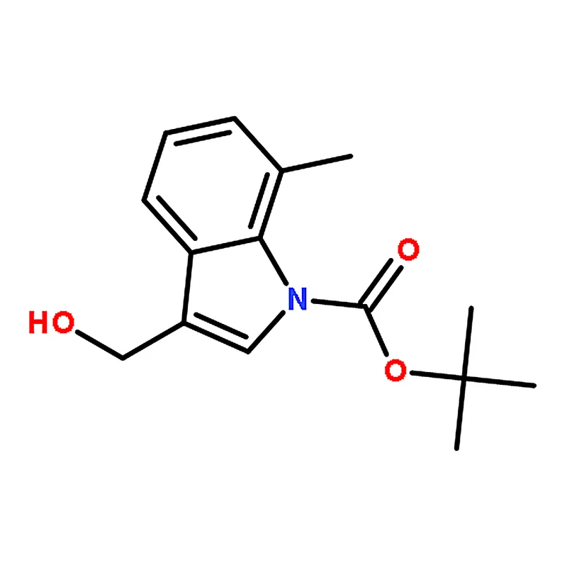 RHAWN tert-Butyl 3-(hydroxymethyl)-7-methyl-1H-indole-1-carboxylate