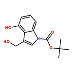 RHAWN tert-Butyl 4-hydroxy-3-(hydroxymethyl)-1H-indole-1-carboxylate