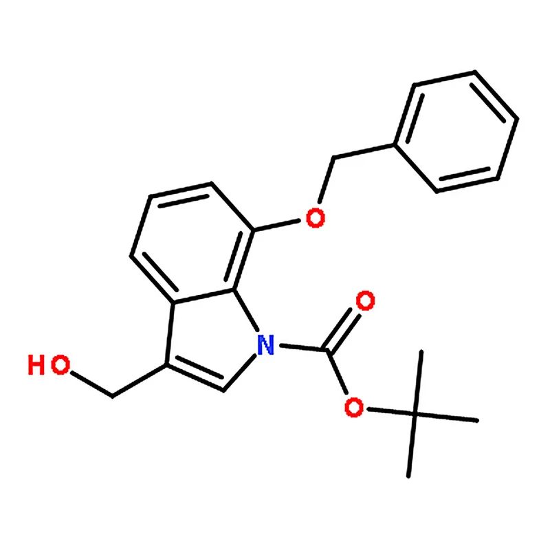 RHAWN 3-(Hydroxymethyl)-7-(phenylmethoxy)-1H-indole-1-carboxylic acid 1,1-dimethylethyl ester