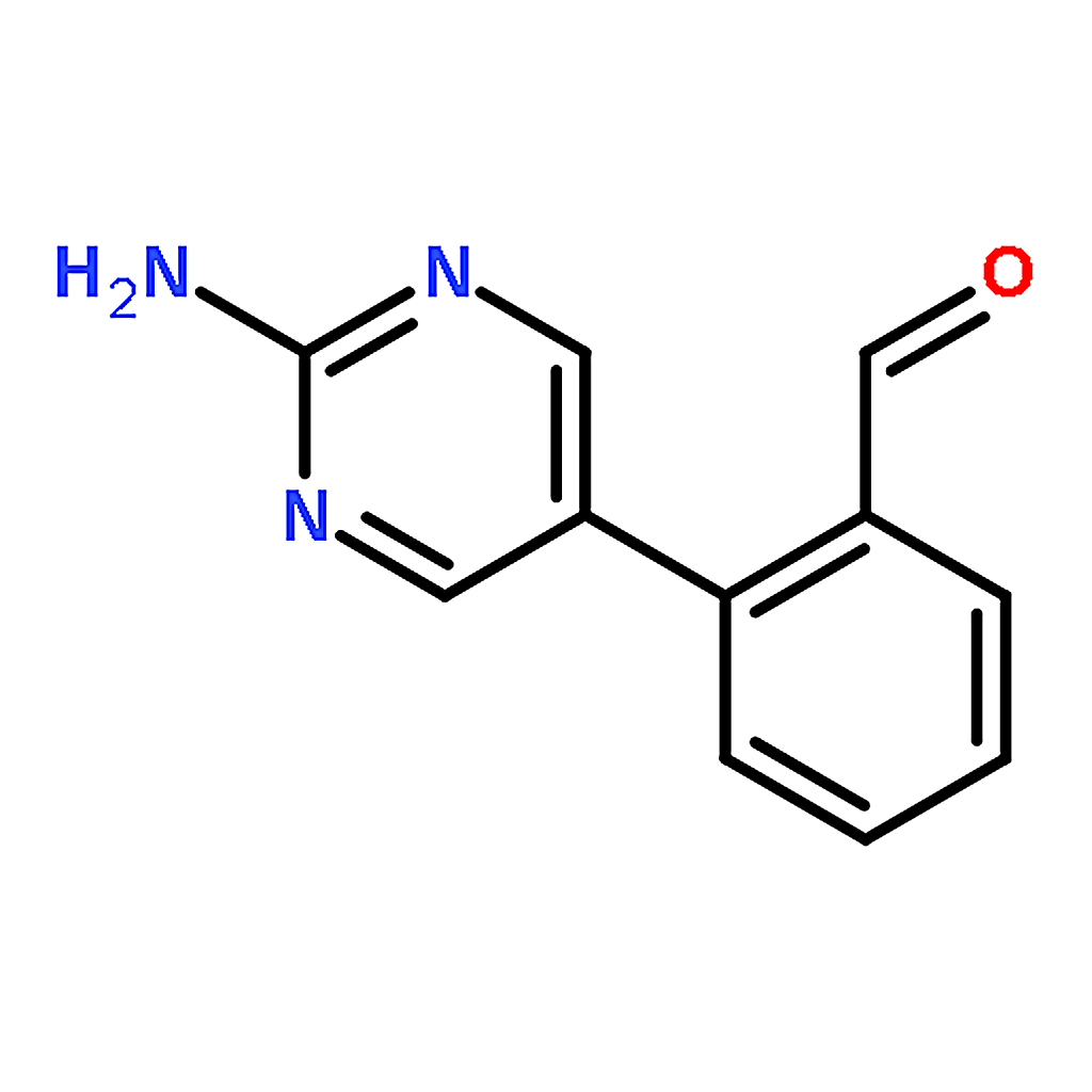 RHAWN 2-(2-Aminopyrimidin-5-yl)benzaldehyde