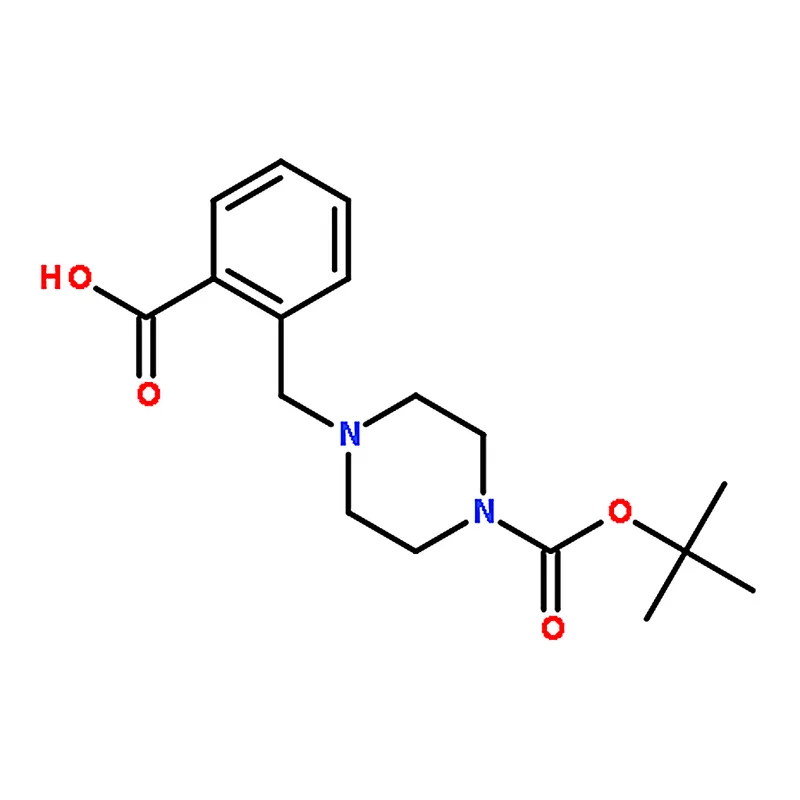 RHAWN 2-((4-(tert-Butoxycarbonyl)piperazin-1-yl)methyl)benzoic acid