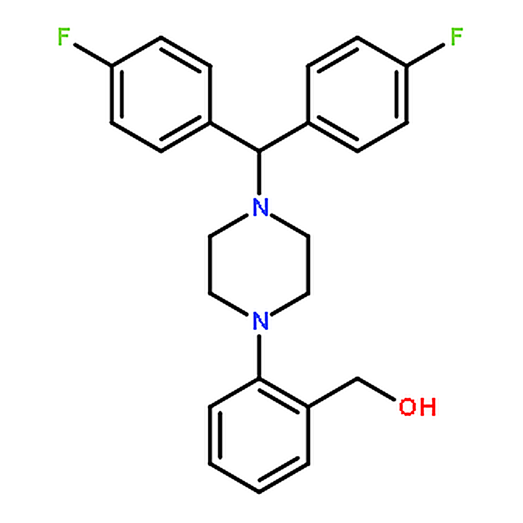 RHAWN (2-(4-(Bis(4-fluorophenyl)methyl)piperazin-1-yl)phenyl)methanol
