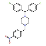RHAWN 1-(Bis(4-fluorophenyl)methyl)-4-(4-nitrobenzyl)piperazine
