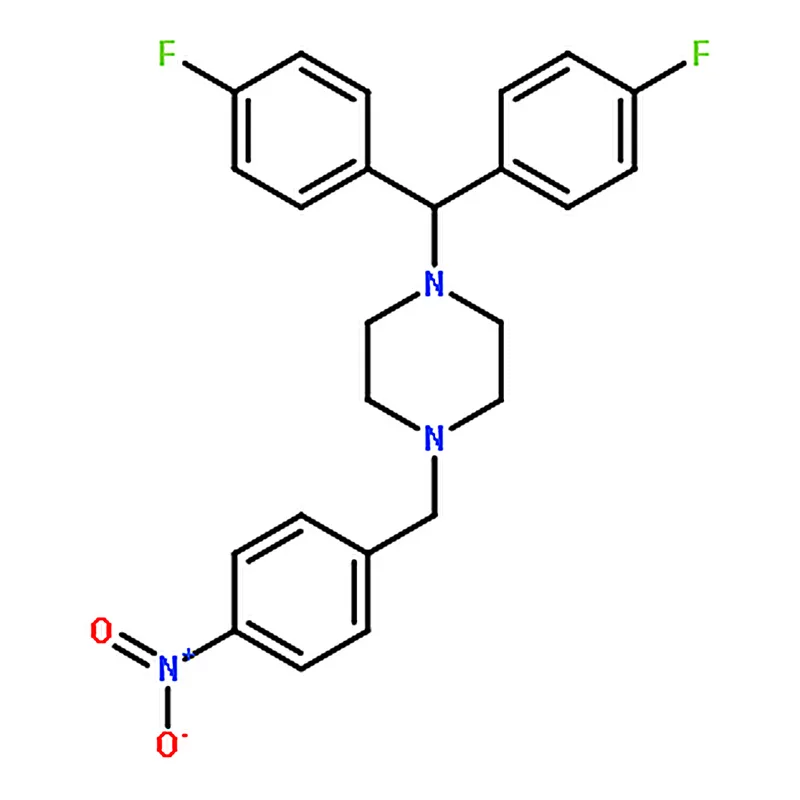 RHAWN 1-(Bis(4-fluorophenyl)methyl)-4-(4-nitrobenzyl)piperazine