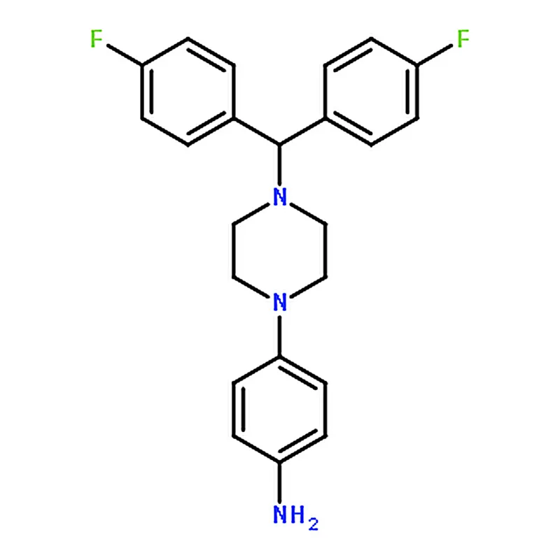 RHAWN 4-(4-(Bis(4-fluorophenyl)methyl)piperazin-1-yl)aniline