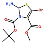 RHAWN Methyl 5-bromo-2-((tert-butoxycarbonyl)amino)thiazole-4-carboxylate