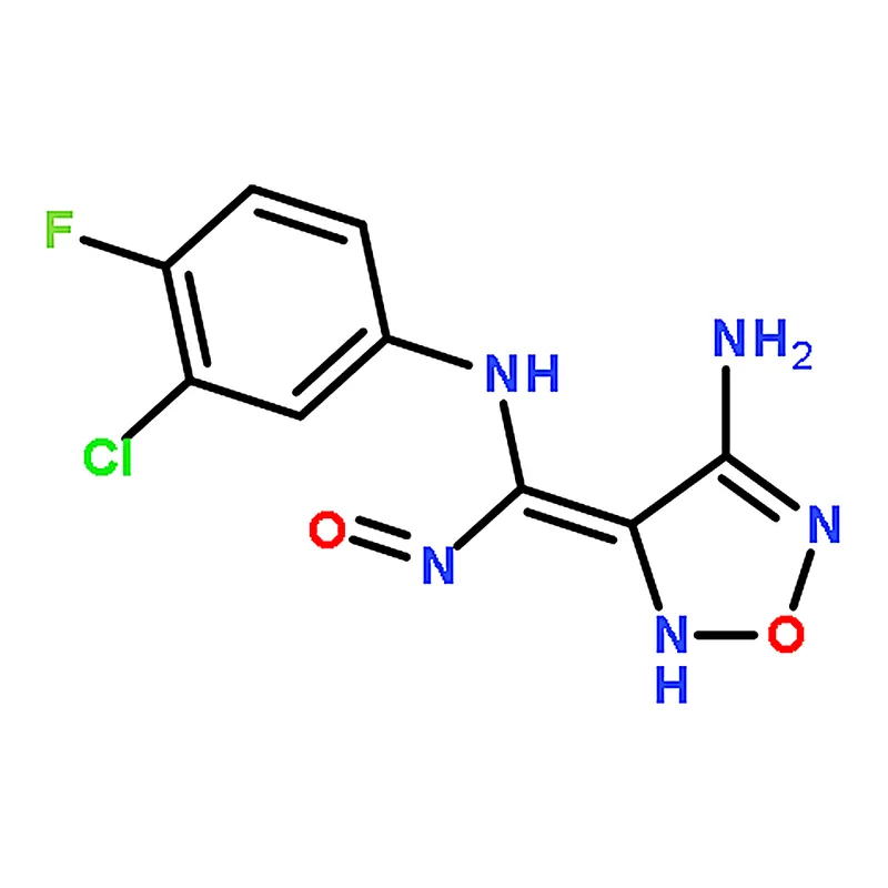 RHAWN 4-Amino-N-(3-chloro-4-fluorophenyl)-N'-hydroxy-1,2,5-oxadiazole-3 -carboximidamide