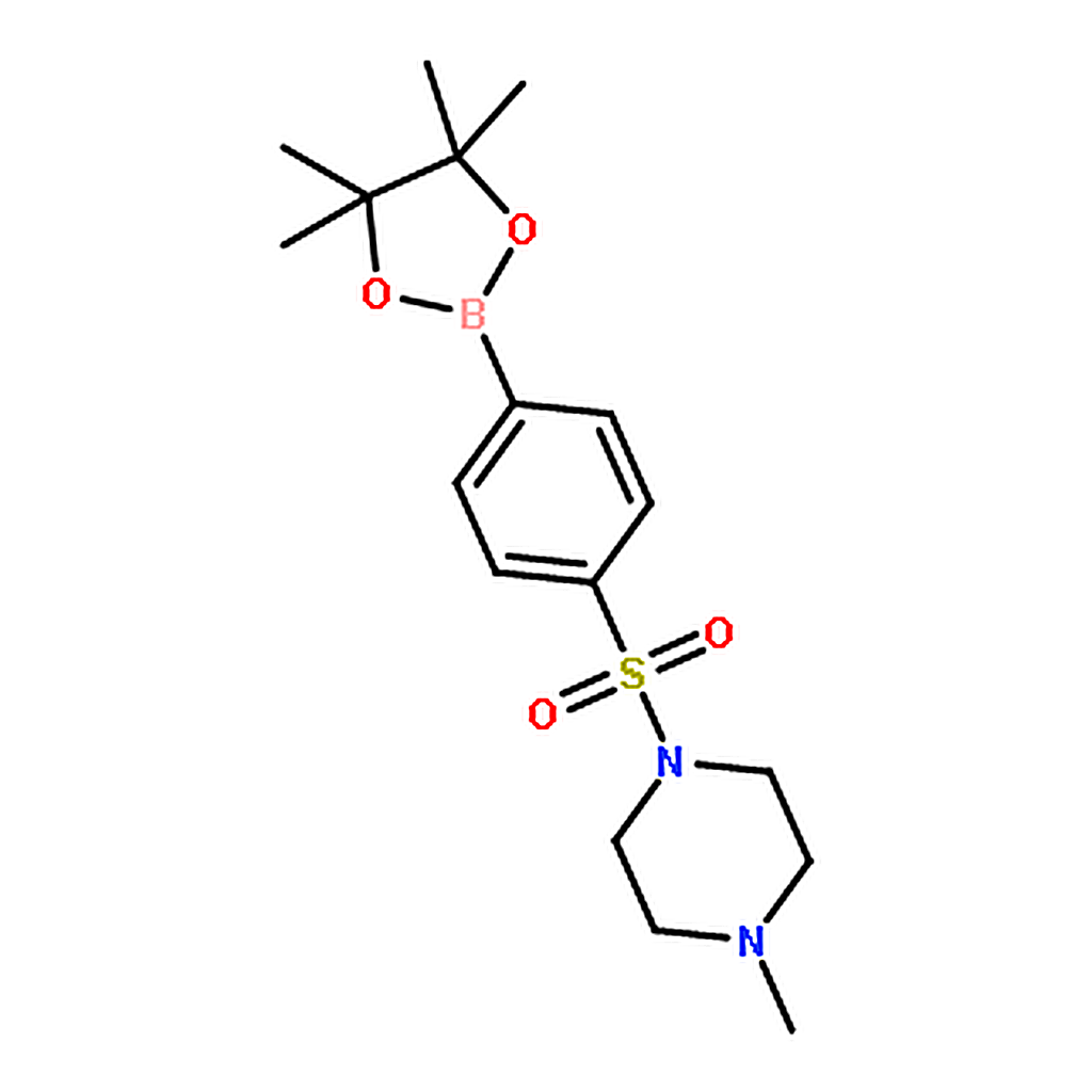 RHAWN 1-Methyl-4-((4-(4,4,5,5-tetramethyl-1,3,2-dioxaborolan-2-yl)phenyl)sulfonyl)piperazine