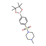 RHAWN 1-Methyl-4-((4-(4,4,5,5-tetramethyl-1,3,2-dioxaborolan-2-yl)phenyl)sulfonyl)piperazine