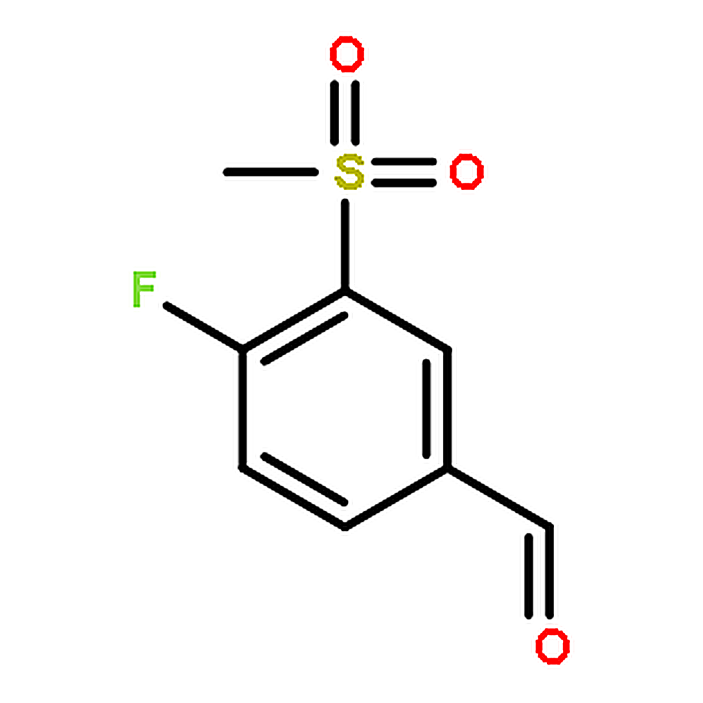 RHAWN 4-Fluoro-3-(methylsulfonyl)benzaldehyde