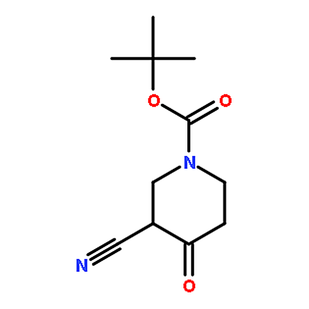 RHAWN tert-Butyl 3-cyano-4-oxopiperidine-1-carboxylate