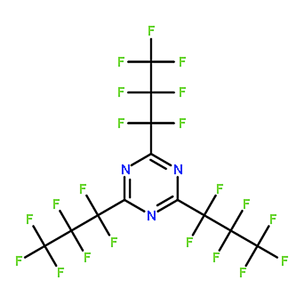 RHAWN 2,4,6-Tris(heptafluoropropyl)-1,3,5-triazine