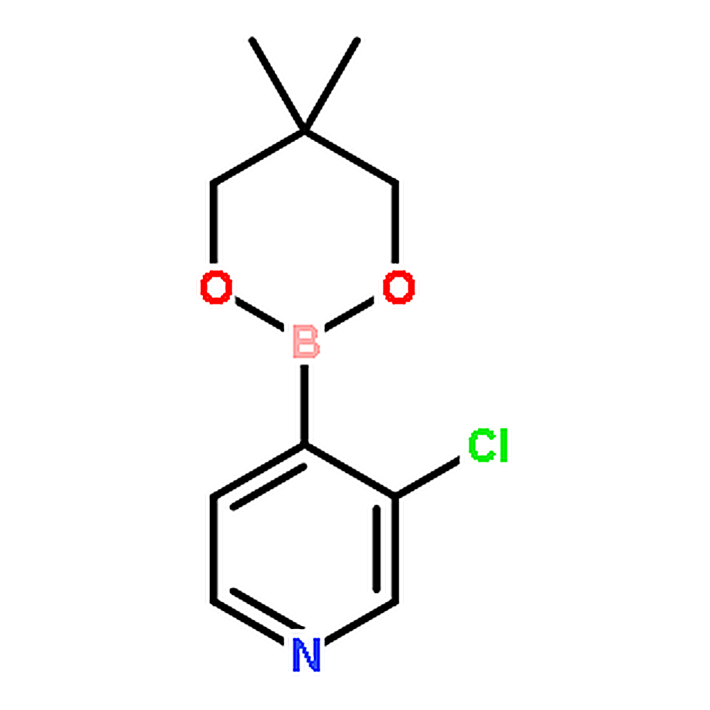 RHAWN 3-Chloro-4-(5,5-dimethyl-1,3,2-dioxaborinan-2-yl)pyridine