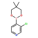 RHAWN 3-Chloro-4-(5,5-dimethyl-1,3,2-dioxaborinan-2-yl)pyridine