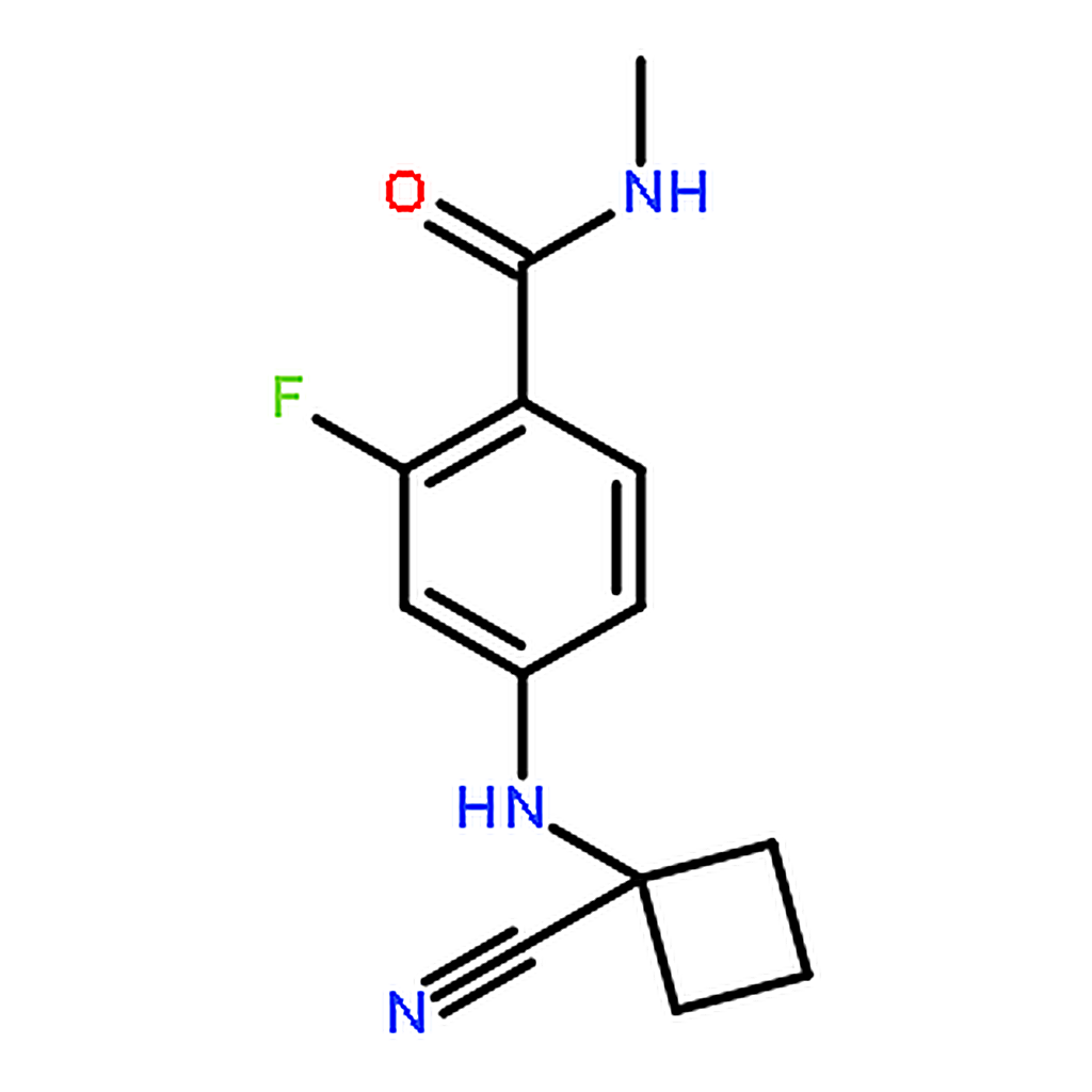 RHAWN 4-((1-Cyanocyclobutyl)amino)-2-fluoro-N-methylbenzamide