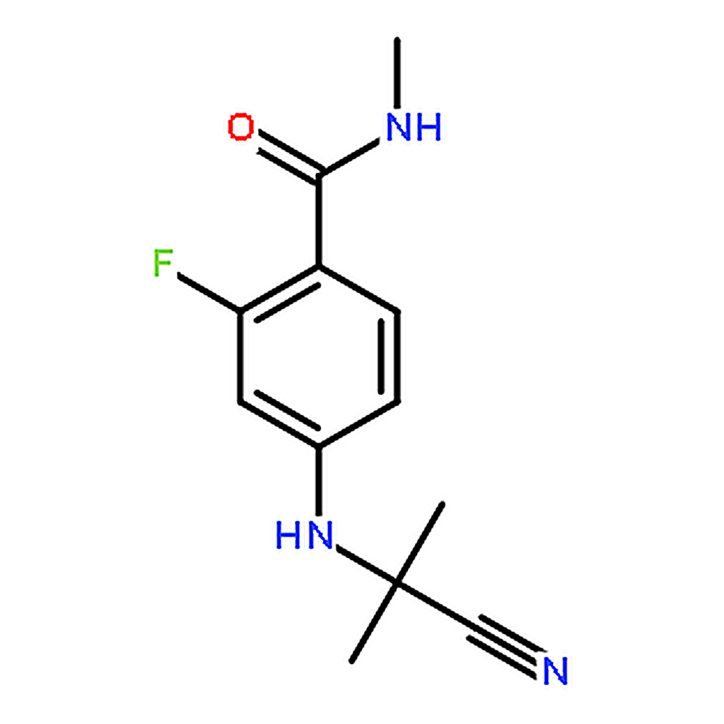 RHAWN 4-((2-Cyanopropan-2-Yl)Amino)-2-Fluoro-N-Methylbenzamide