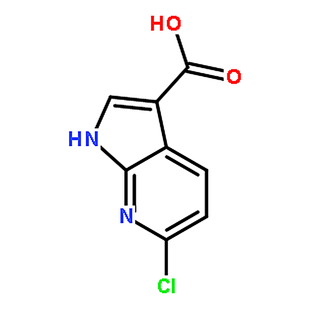 RHAWN 6-Chloro-1H-pyrrolo[2,3-b]pyridine-3-carboxylic acid