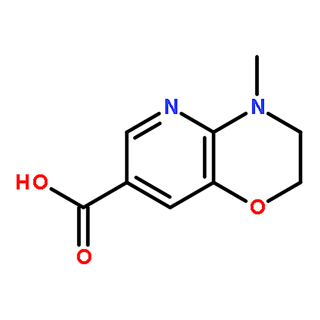 RHAWN 4-Methyl-3,4-dihydro-2H-pyrido[3,2-b][1,4]oxazine-7-carboxylic acid