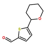 RHAWN 5-(Tetrahydro-2H-pyran-2-yl)thiophene-2-carbaldehyde