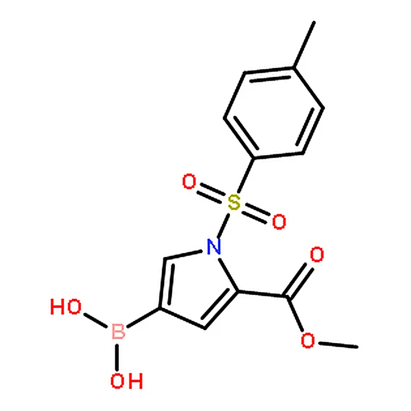 RHAWN (5-(Methoxycarbonyl)-1-tosyl-1H-pyrrol-3-yl)boronic acid