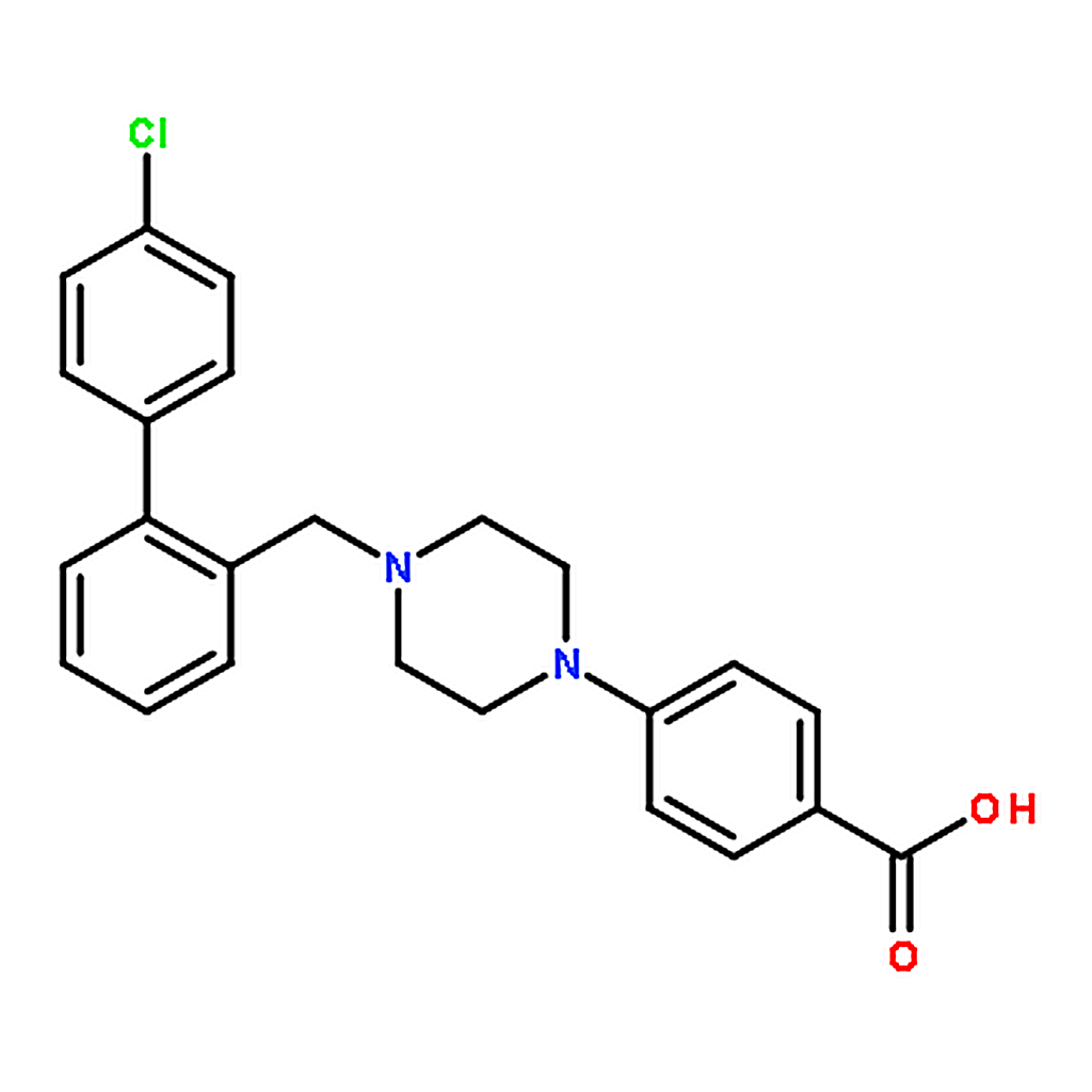 RHAWN 4-[4-(4'-Chlorobiphenyl-2-ylmethyl)piperazin-1-yl]benzoic Acid