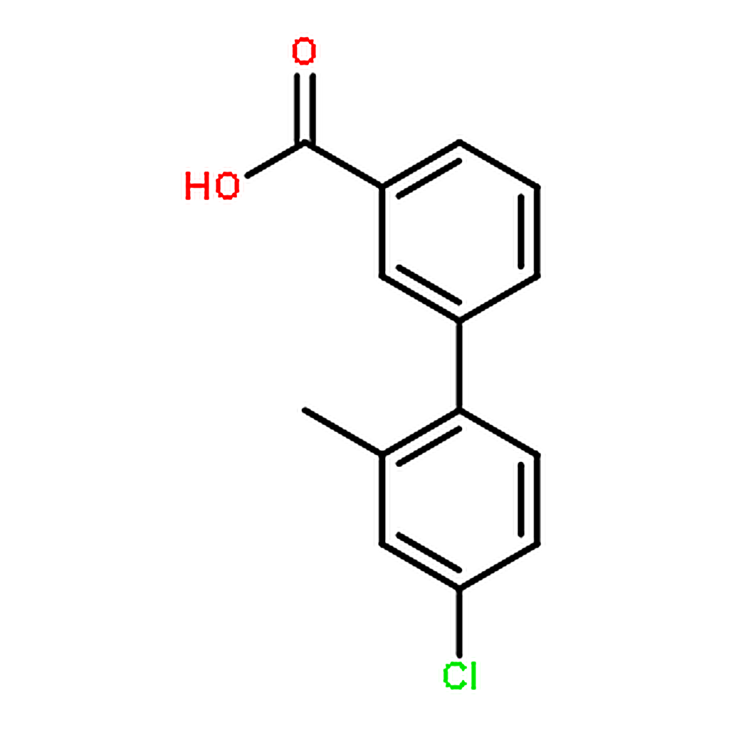 RHAWN 3-(4-chloro-2-methyl-phenyl)benzoic acid