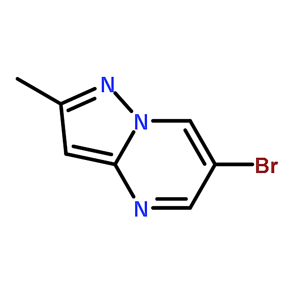 RHAWN 6-Bromo-2-methylpyrazolo[1,5-a]pyrimidine