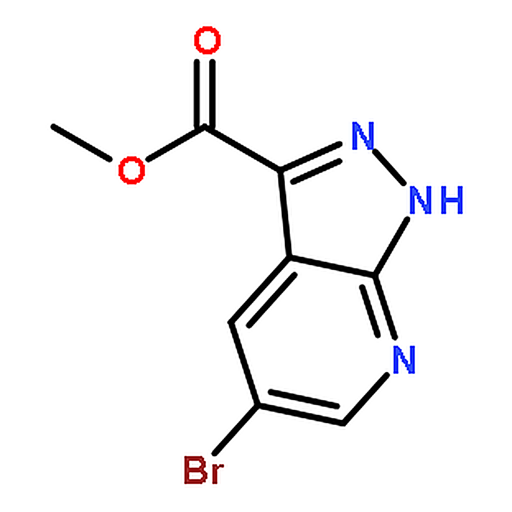 RHAWN Methyl 5-bromo-1H-pyrazolo[3，4-b]pyridine-3-carboxylate
