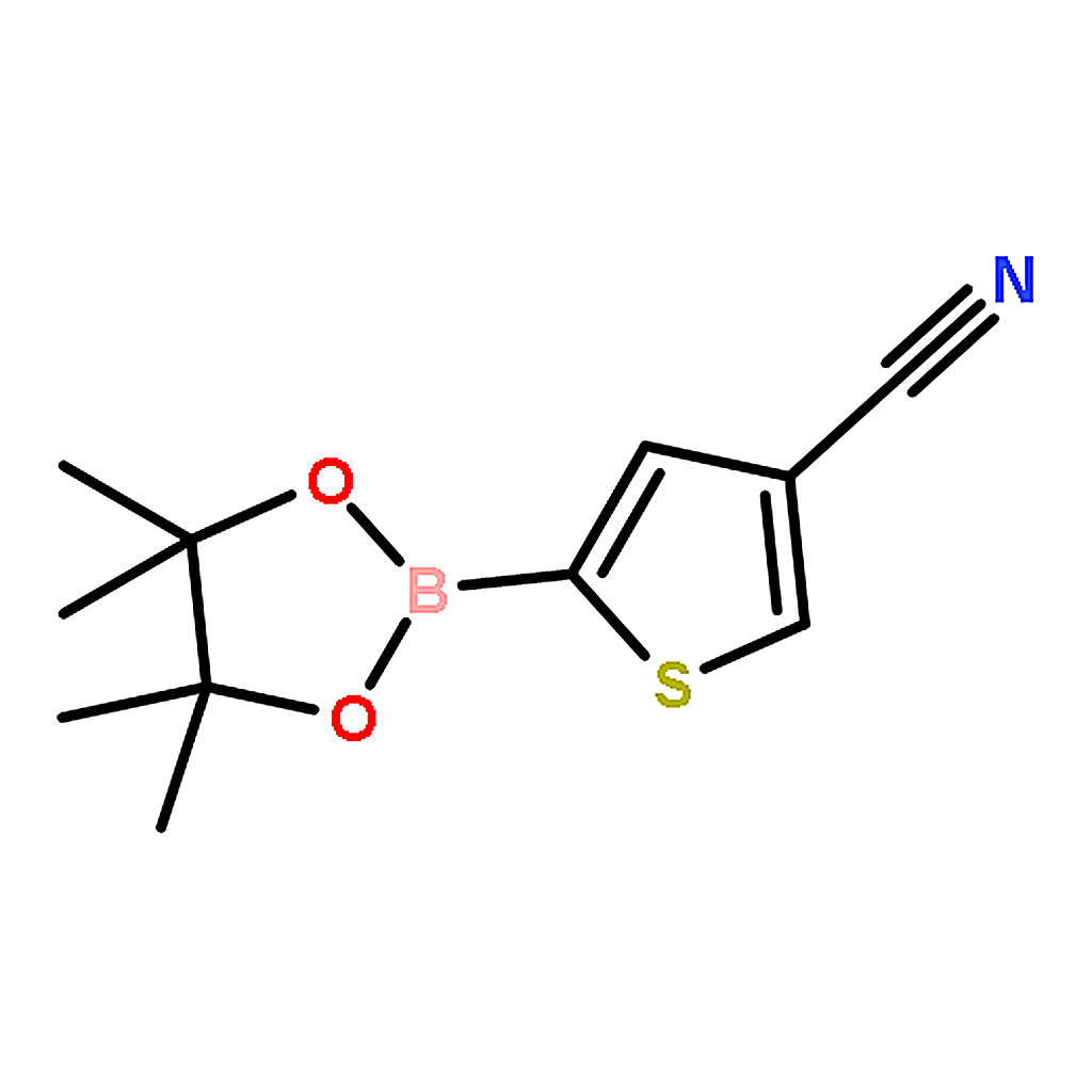 RHAWN 5-(4，4，5，5-Tetramethyl-1，3，2-dioxaborolan-2-yl)thiophene-3-carbonitrile