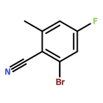 RHAWN 2-Bromo-4-fluoro-6-methylbenzonitrile