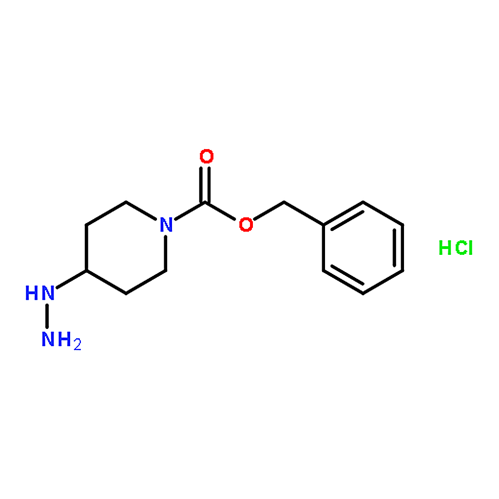 RHAWN Benzyl 4-hydrazinylpiperidine-1-carboxylate hydrochloride
