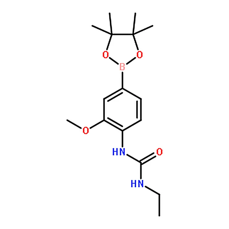 RHAWN 1-Ethyl-3-(2-methoxy-4-(4,4,5,5-tetramethyl-1,3,2-dioxaborolan-2-yl)phenyl)urea