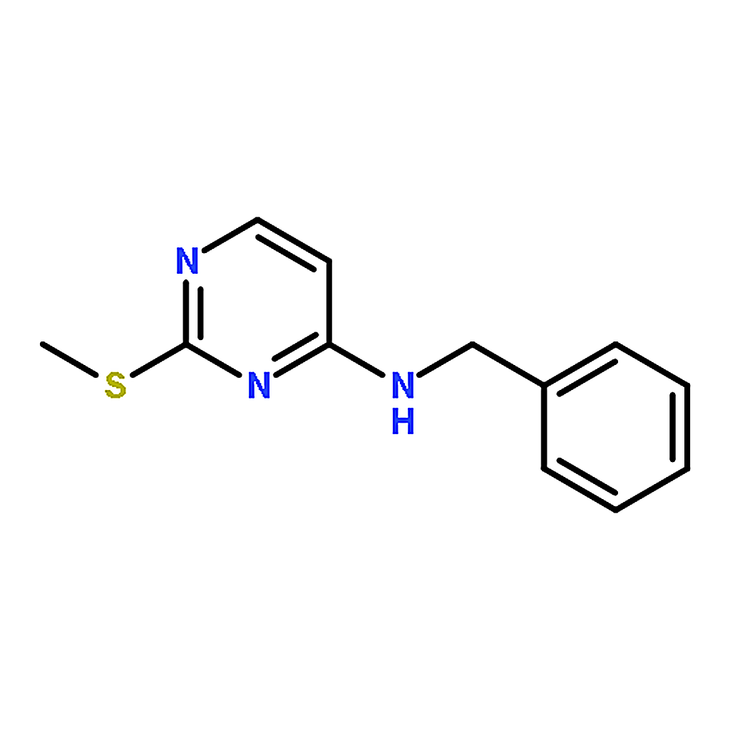 RHAWN Benzyl-(2-methylsulfanyl-pyrimidin-4-yl)-amine
