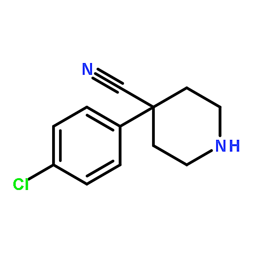 RHAWN 4-(4-Chlorophenyl)piperidine-4-carbonitrile