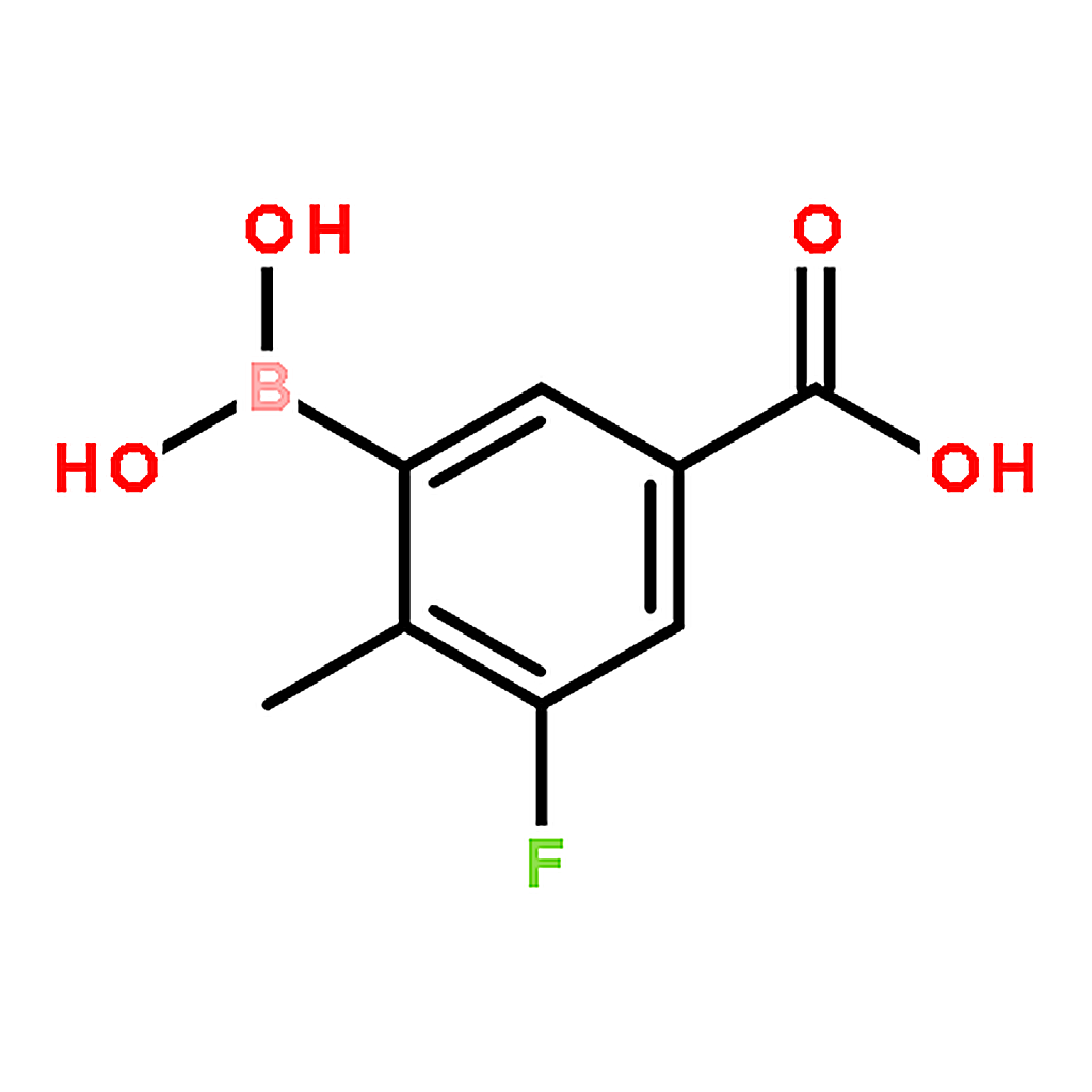 RHAWN 3-Borono-5-fluoro-4-methylbenzoic acid